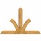 Ekena Millwork Richland Rough Sawn Timber Gable Bracket, Western Red Cedar, 72"W x 48"H x 4"D x 6"F, 16/12 Pitch GBW072X48X0406RIC00RWR - alternate 1